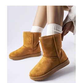 Bottes de neige classiques isolées caramel Libero - Solea brun 1 Bottes de neige classiques isolées caramel Libero - Solea brun 1