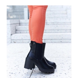 Bottines classiques isolées noires par Caio - Solea le noir 5