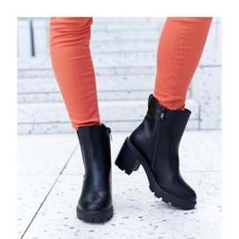 Bottines classiques isolées noires par Caio - Solea le noir 6