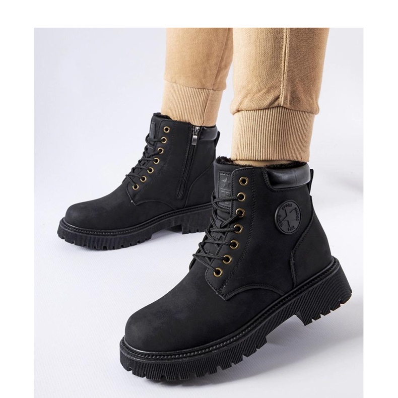 Bottines Doutor - Solea isolées noires 1