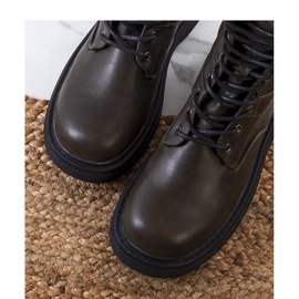 Boots femme vertes par Costel - Solea 1
