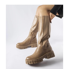 Bottines plates isolées marron de Ceredano - Solea brun 1