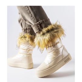 Bottes de neige isolées beiges MM274380 - Solea 1 Bottes de neige isolées beiges MM274380 - Solea 1