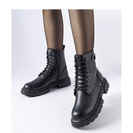 Bottes isolées noires avec zircons de Broberg - Solea 1