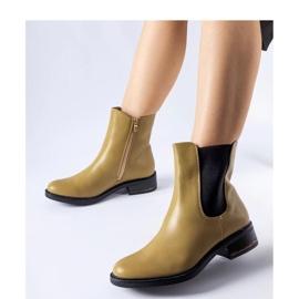 Bottes Bagnoro classiques isolées olive - Solea vert 2
