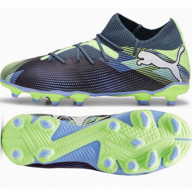 Chaussures de football Puma Future 7 Match FG/AG 107945 03 vert 1