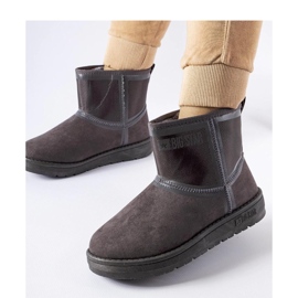 Bottes de neige femme Big Star KK274615 gris 1