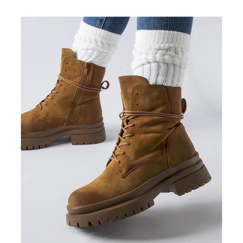 Boots marron à bout usé de Vadnais - Solea brun 1