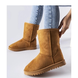 Bottes de neige classiques isolées marron par Ireneo - Solea brun 1