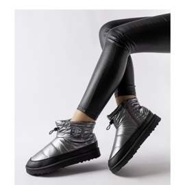 Bottes de neige grises Lee Cooper LCJ-23-44-1966L noir 1