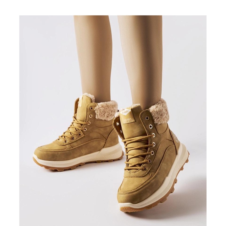 Bottes Lee Cooper LCJ-22-44-1361L marron beige 1 Bottes Lee Cooper LCJ-22-44-1361L marron beige 1