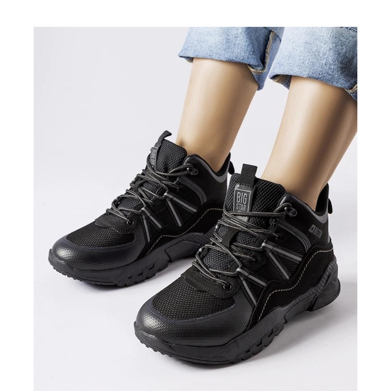 Bottines Big Star noires KK274218 1