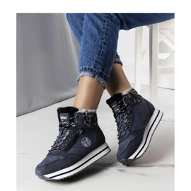 Bottes bleu marine LCJ-22-31-1450L Lee Cooper 1