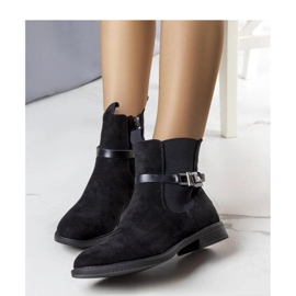 Bottines classiques isolées noires le noir 1