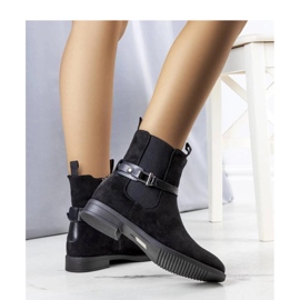 Bottines classiques isolées noires le noir 2