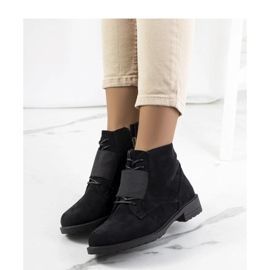 Bottines Manoella noires - Solea le noir 2