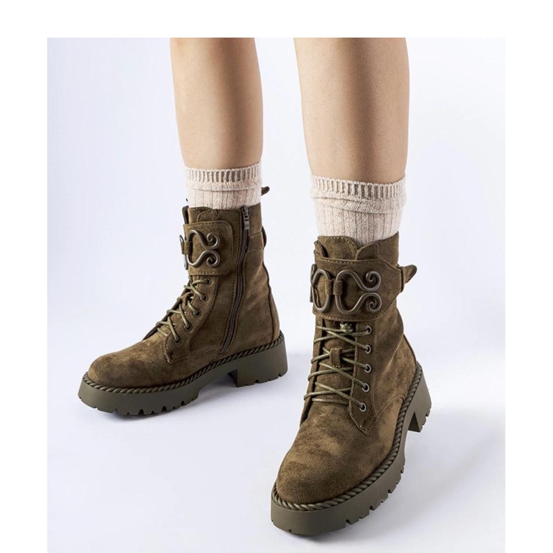 Ouvriers éco-zmsz décoratifs vert foncé 1