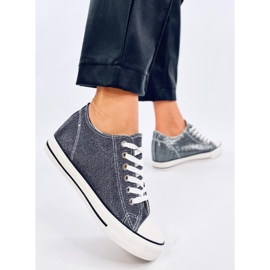 Baskets compensées noires le noir 3