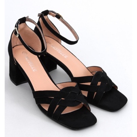Sandales à talons hauts femme Noir le noir 5