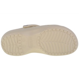 Tongs Crocs Classic Platform Clog 206750-2Y2 beige 7