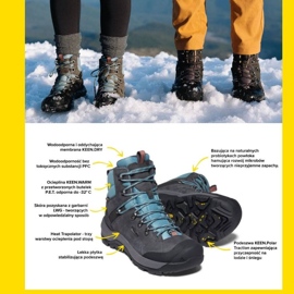 Chaussures KEEN Revel Iv mi-hautes KE-1023629 gris 2