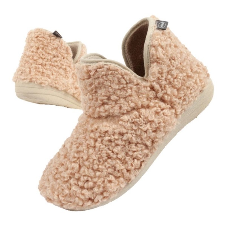 Scholl Maddy Bootie F309091002 chaussons beige 1