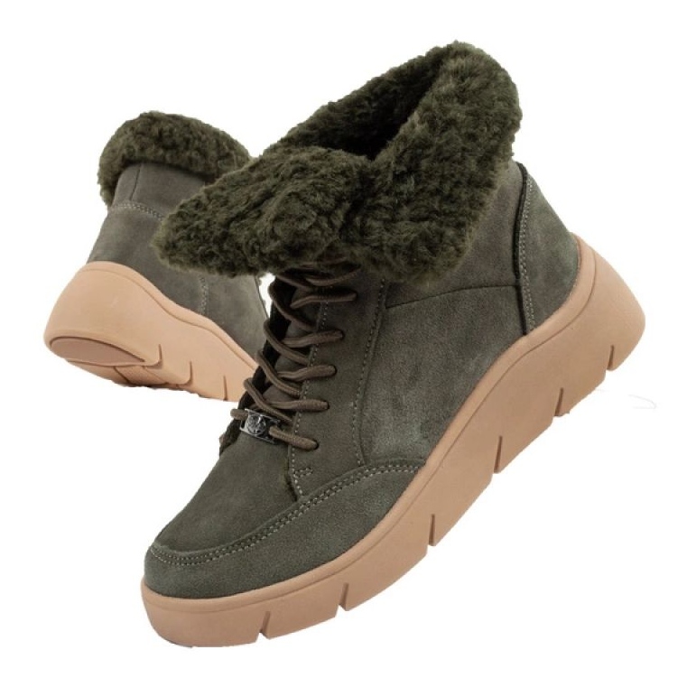 Scholl Bottines Stelvio F302321020 vert 1