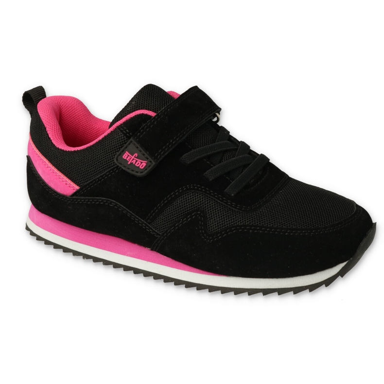 Sports pour jeunes Befado 516Q217 Black Velcro le noir 1