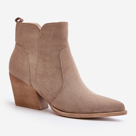 Step in style Bottes Modèle Virtris RQ491 Beige Foncé - Entrez avec style 2