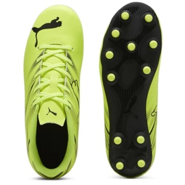 Chaussures Puma Atttacanto FG/AG Jr 107480 07 jaune 4