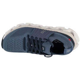 On Running Sur les chaussures de course Cloudswift 3 3WD10451199 bleu 2