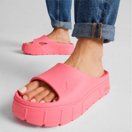 Tongs Puma Mayze Stack Injex Wns Fast 389454-08 rose 3
