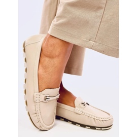 Seastar Mocassins classiques avec semelle intérieure en cuir Beige 3