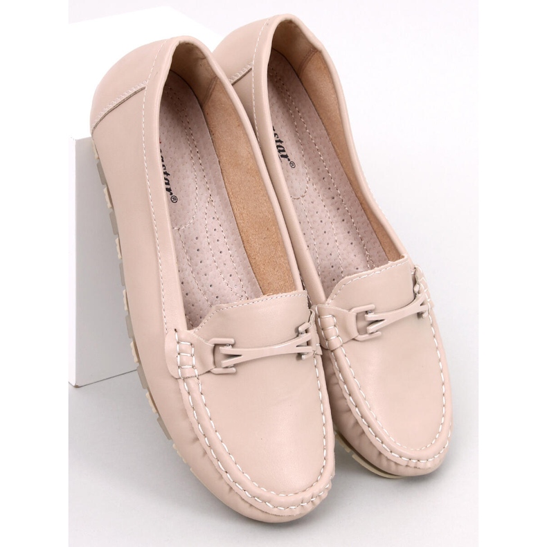 Seastar Mocassins classiques avec semelle intérieure en cuir Beige 1