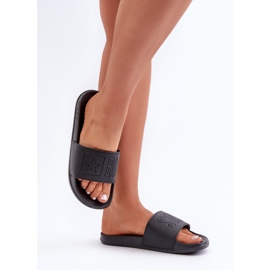 Tongs en mousse pour femmes Big Star OO274040 Noir le noir 2