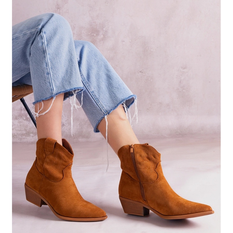 Bottines marron brun 1