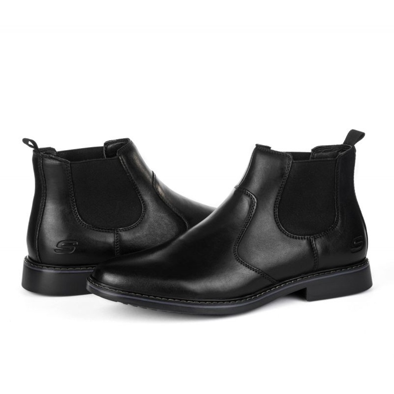 Chelsea Boots Skechers Bregman Morago Black noir 2