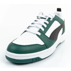 Puma Rebond v6 chaussures 392328 34 vert 2