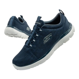 Chaussures Skechers Summits-Louvin 232186/NVY bleu 1