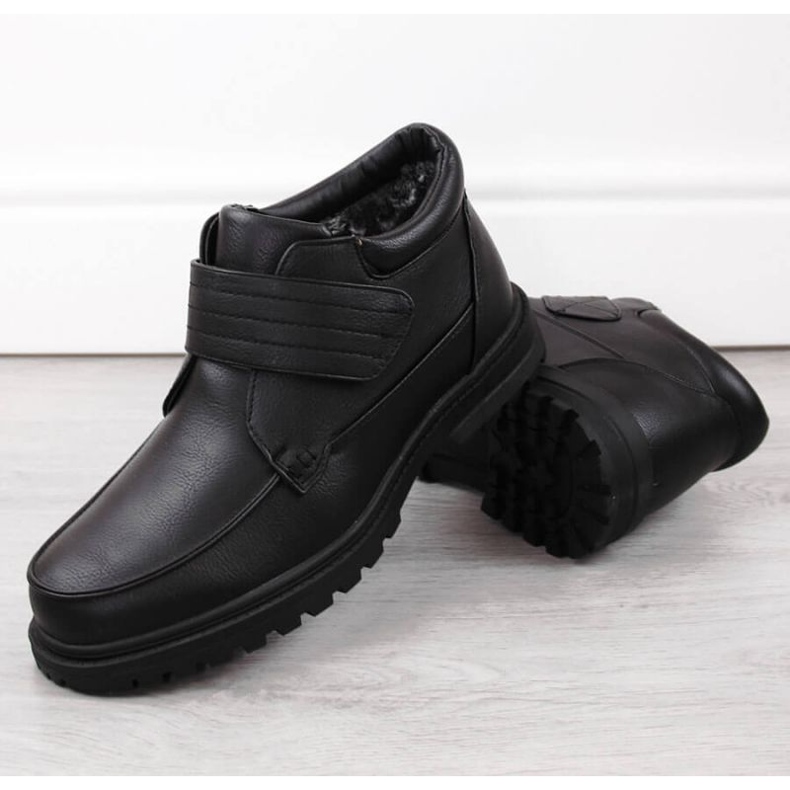 Chaussures isolées Atletico Style M WS-004 ATC455B pour homme le noir 2 Chaussures isolées Atletico Style M WS-004 ATC455B pour homme le noir 2