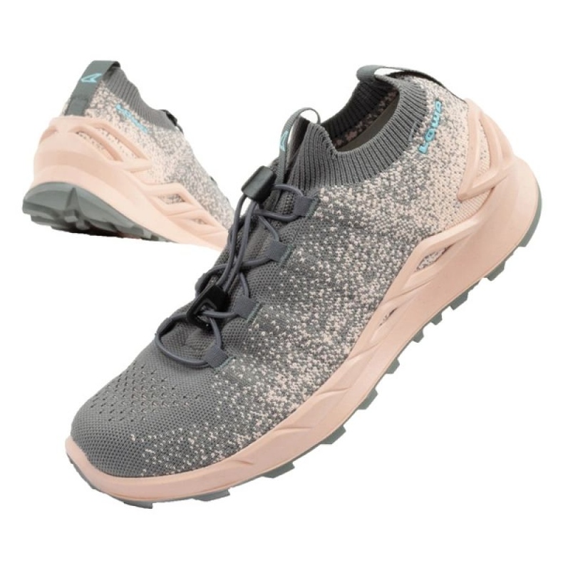 Lowa Fusion Low 320415 9707 Great Pink gris 1