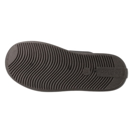 Chaussons enfants Befado, insert en cuir, fond élastique, 901Y021, gris 1