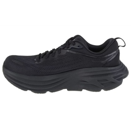 Hoka Bondi 8 1127952-BBLC Hoka Black Shoes noir 1