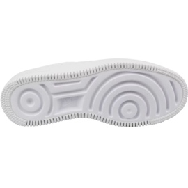 Chaussures Nike Air Force 1 Sage Low AR5339-100 en cuir blanc blanche 7