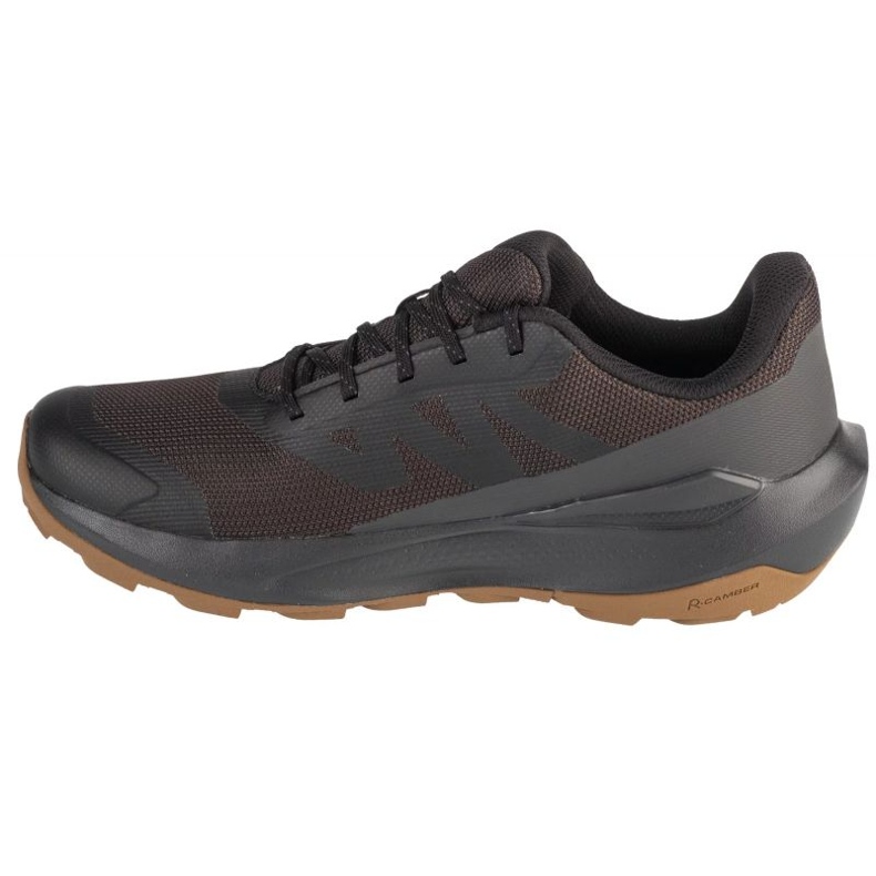 Chaussures Salomon Elixir Tour Wp 475767 noir/marron avec membrane le noir 1