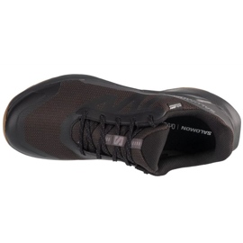 Chaussures Salomon Elixir Tour Wp 475767 noir/marron avec membrane le noir 2