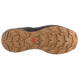 Chaussures Salomon Elixir Tour Wp 475767 noir/marron avec membrane le noir 3