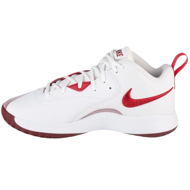 Chaussures de volley-ball Nike Hyperset 2 FQ7070-106 blanc/rouge 1