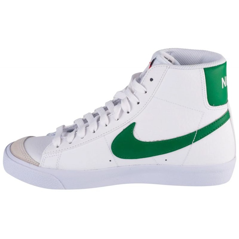 Nike Blazer Mid 77 GS DA4086-115 blanc et vert blanche 1