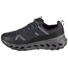 On Running Sur les chaussures de course Cloudhorizon imperméables 3ME10050106 noir 1